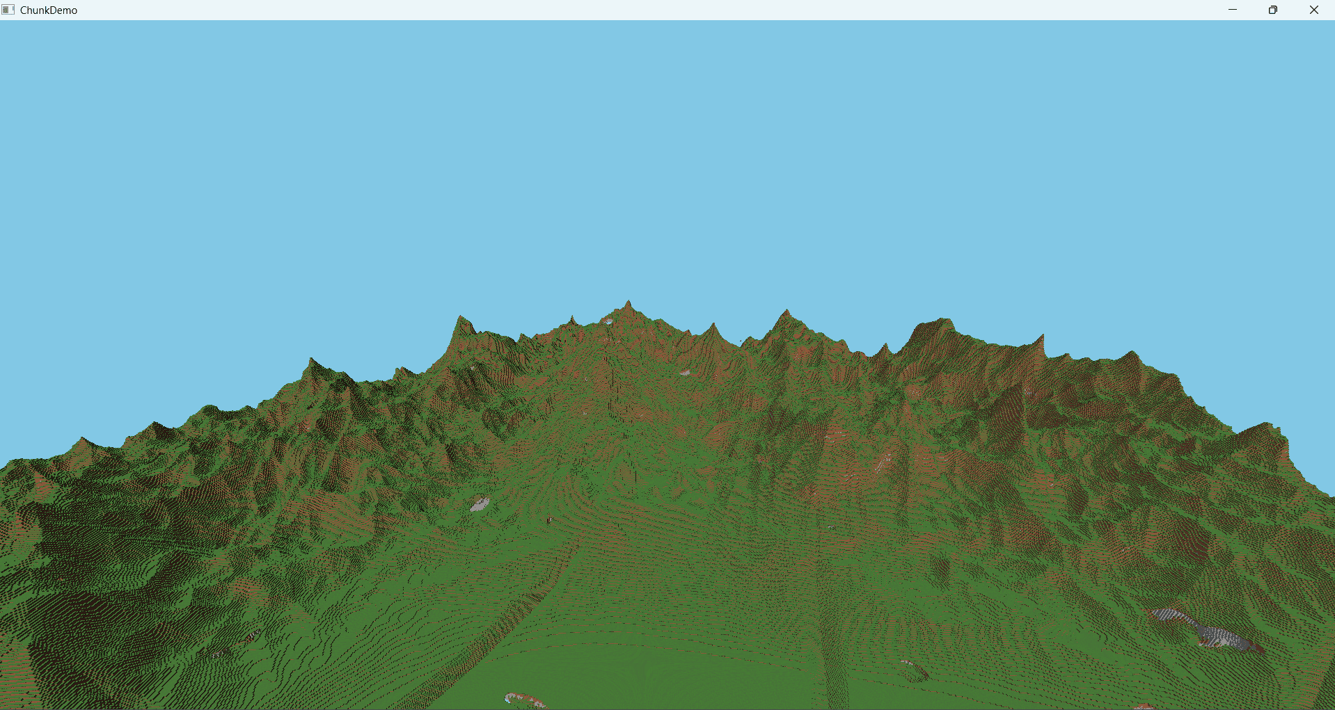 Minecraft Terrain Engine